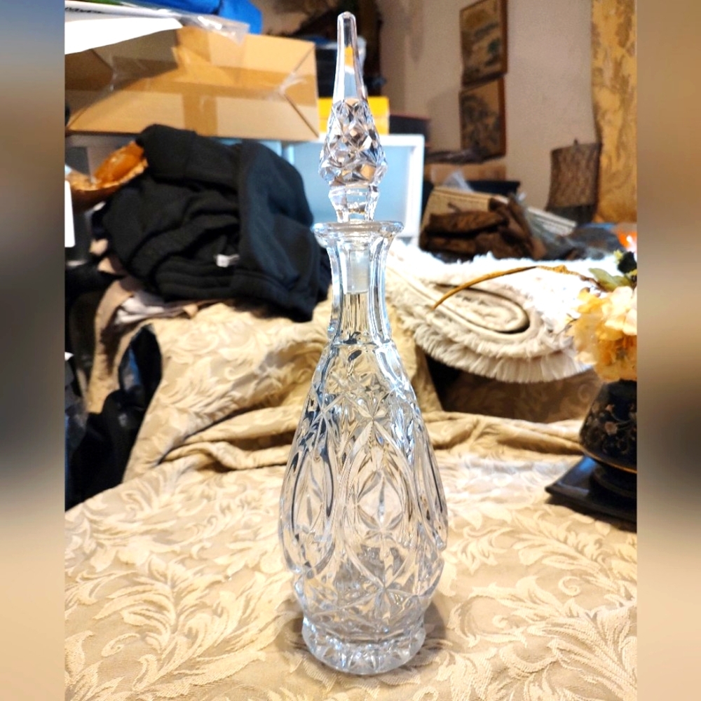 💎🍷💎 Exquisite (Retired) Vintage Princess House Lead Crystal Decanter - Picture 1 of 15